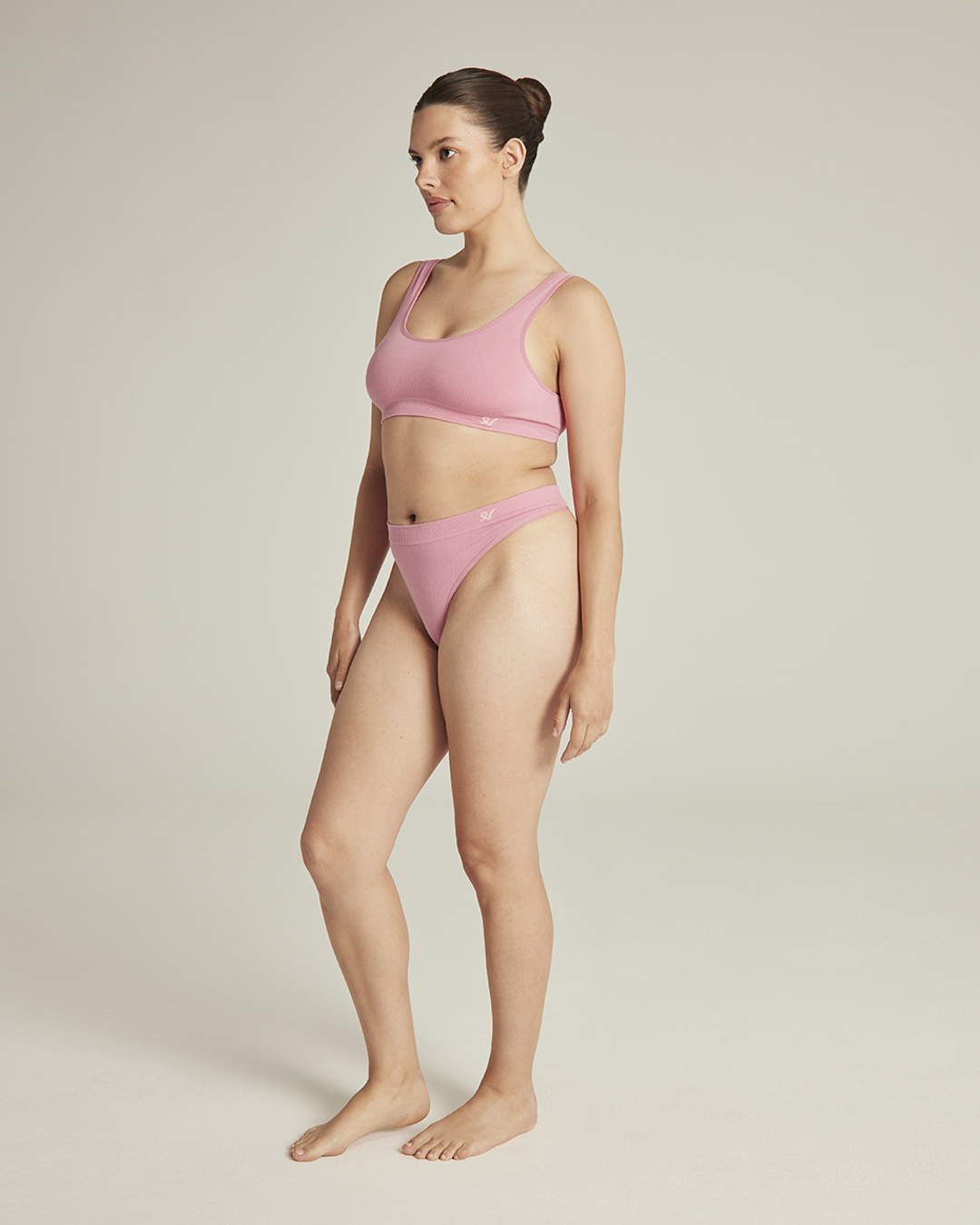 The TENCEL™ Seamless Thong - Rose Pink