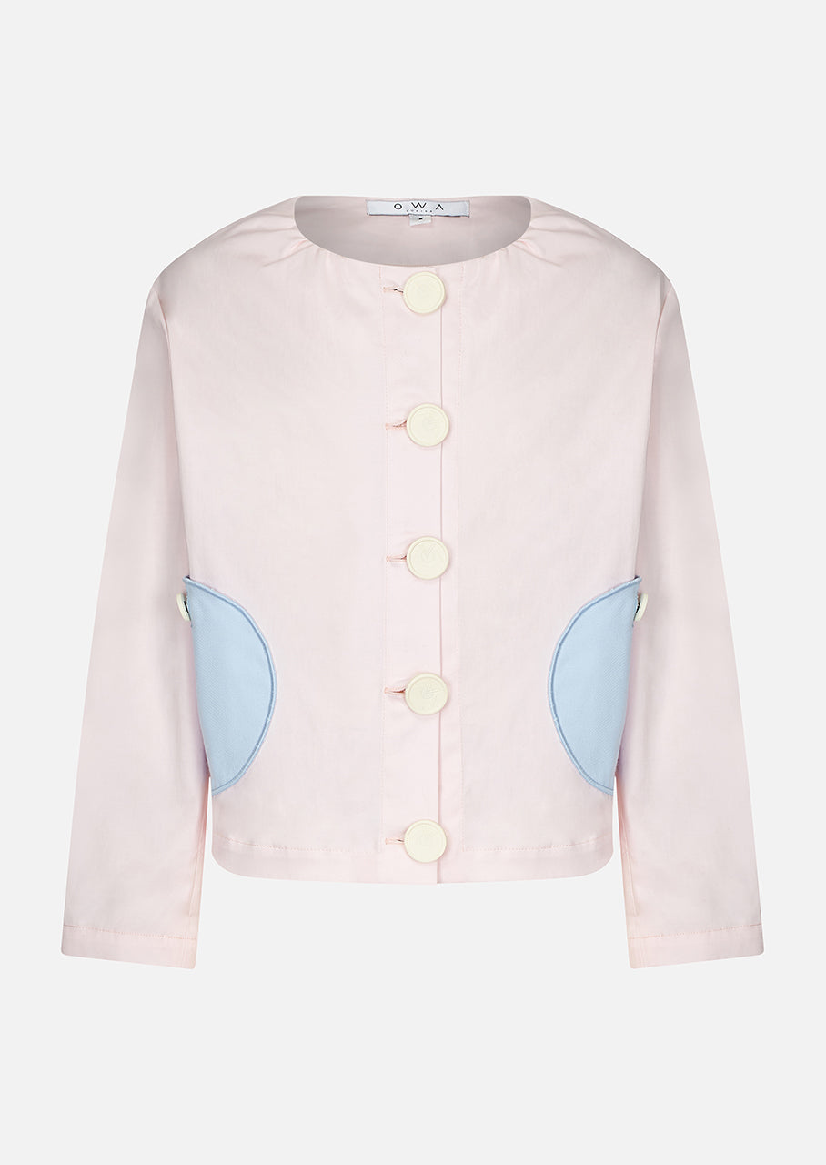 Owa Yurika Adele Girls Spring Summer Pink Shirt