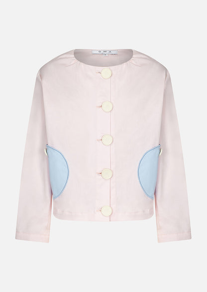 Owa Yurika Adele Girls Spring Summer Pink Shirt