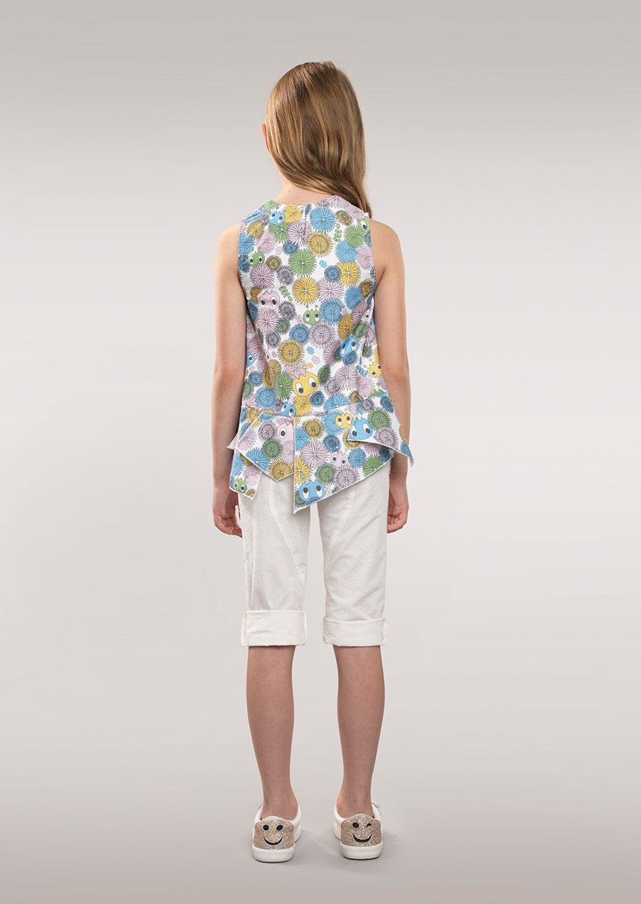 Owa Yurika Mini Girls Spring Summer Sleeveless Top