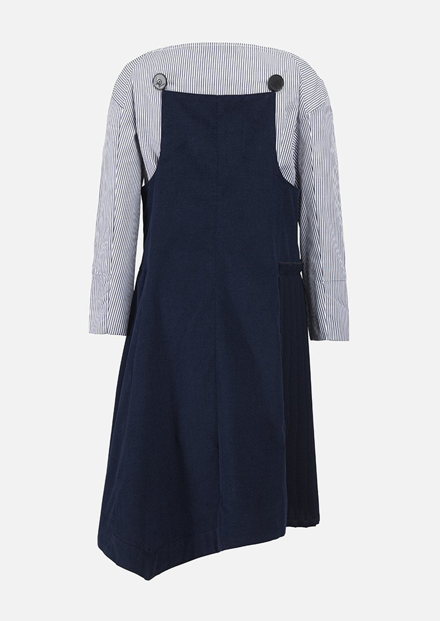 Owa Yurika Penelope Girls Navy Dress