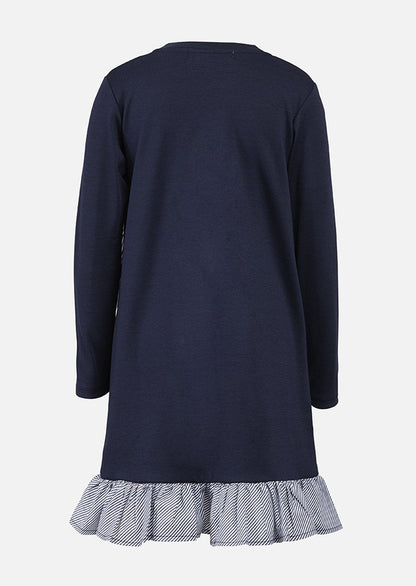 Owa Yurika Katya Girls Dress Navy