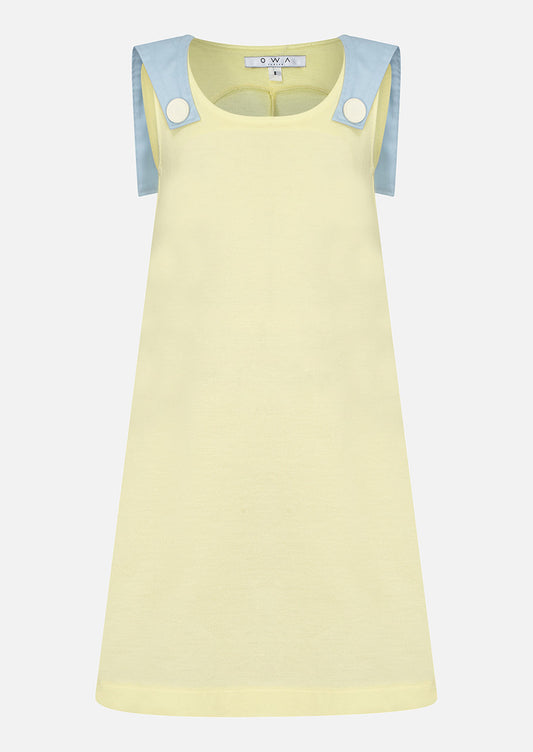Owa Yurika Omaira Girls Spring Summer Yellow Dress