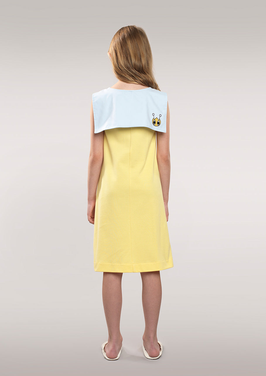 Owa Yurika Omaira Girls Spring Summer Yellow Dress