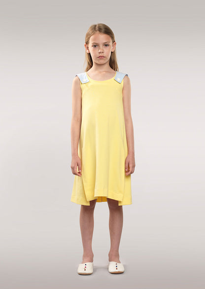 Owa Yurika Omaira Girls Spring Summer Yellow Dress