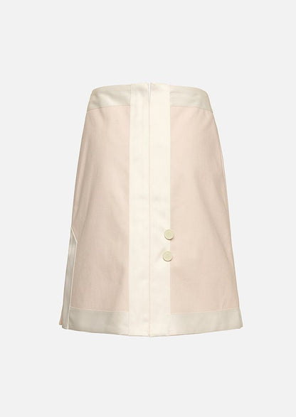 Owa Yurika Girls Denim Skirt Pink