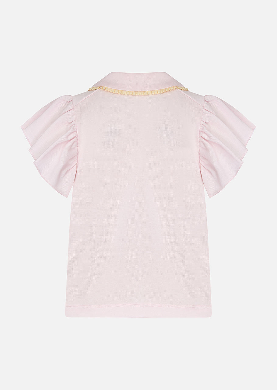 Owa Yurika Erika Girls Spring Summer T-shirt Pink