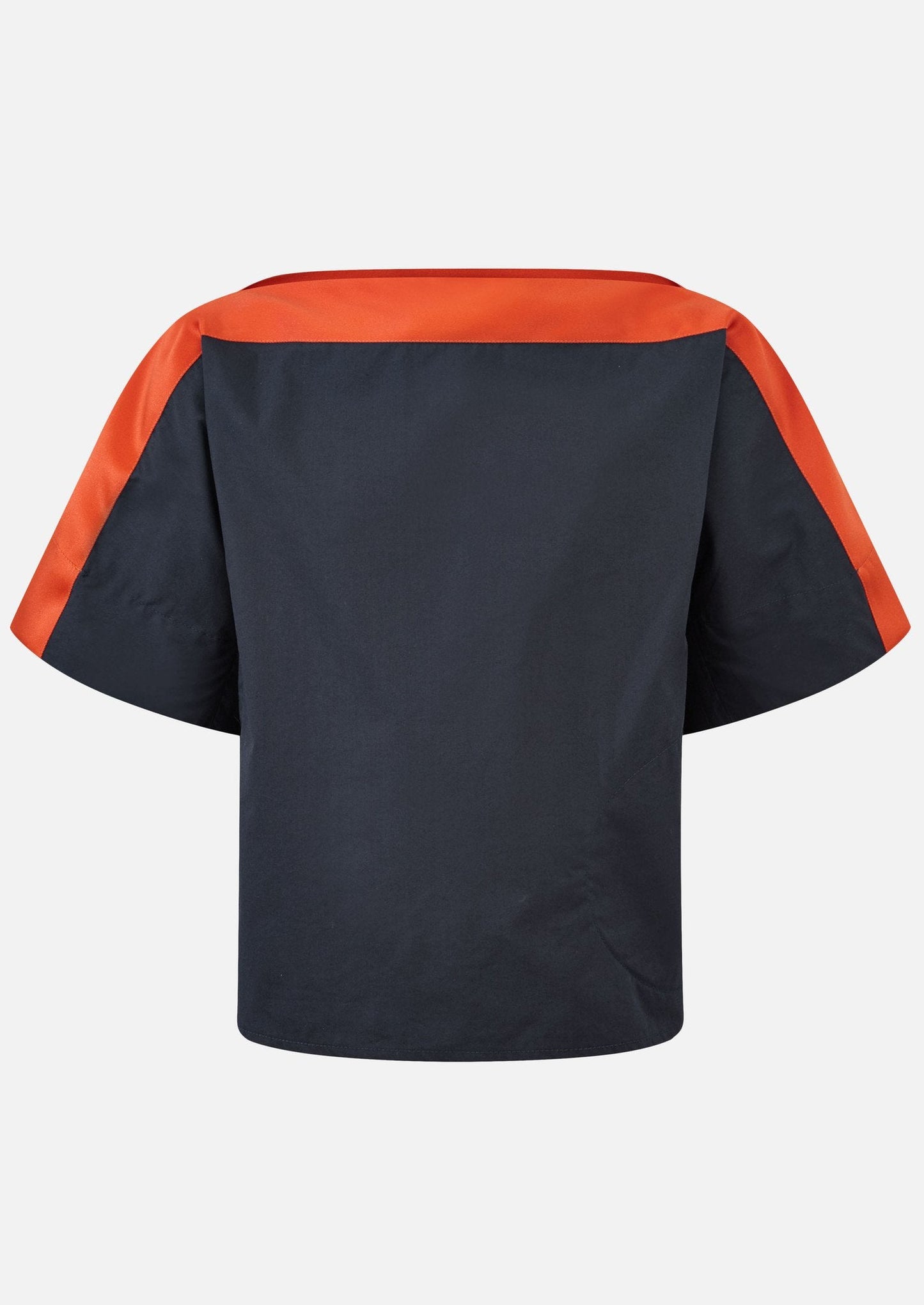 Owa Yurika Riko Cotton Blend Navy Top