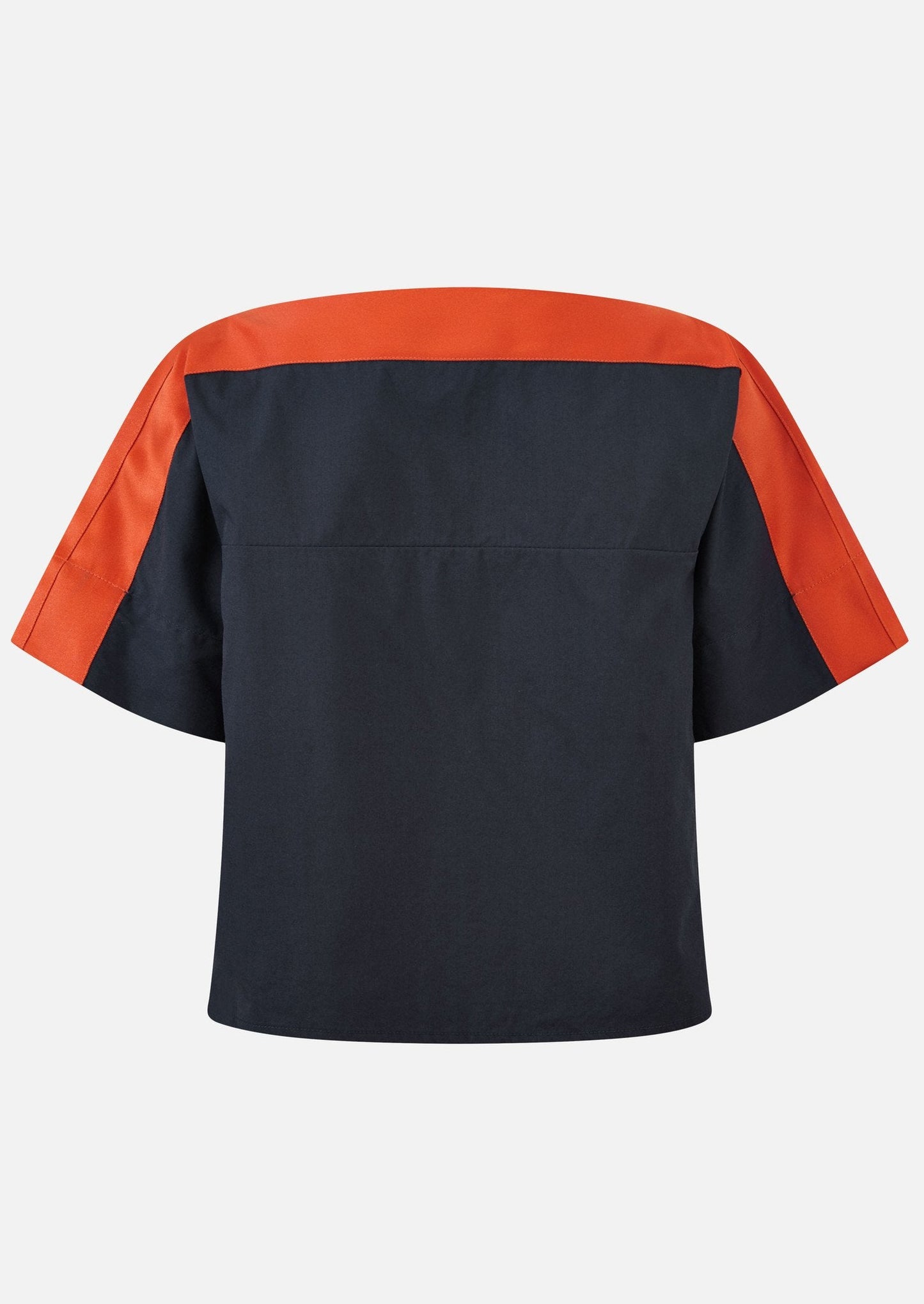 Owa Yurika Riko Cotton Blend Navy Top