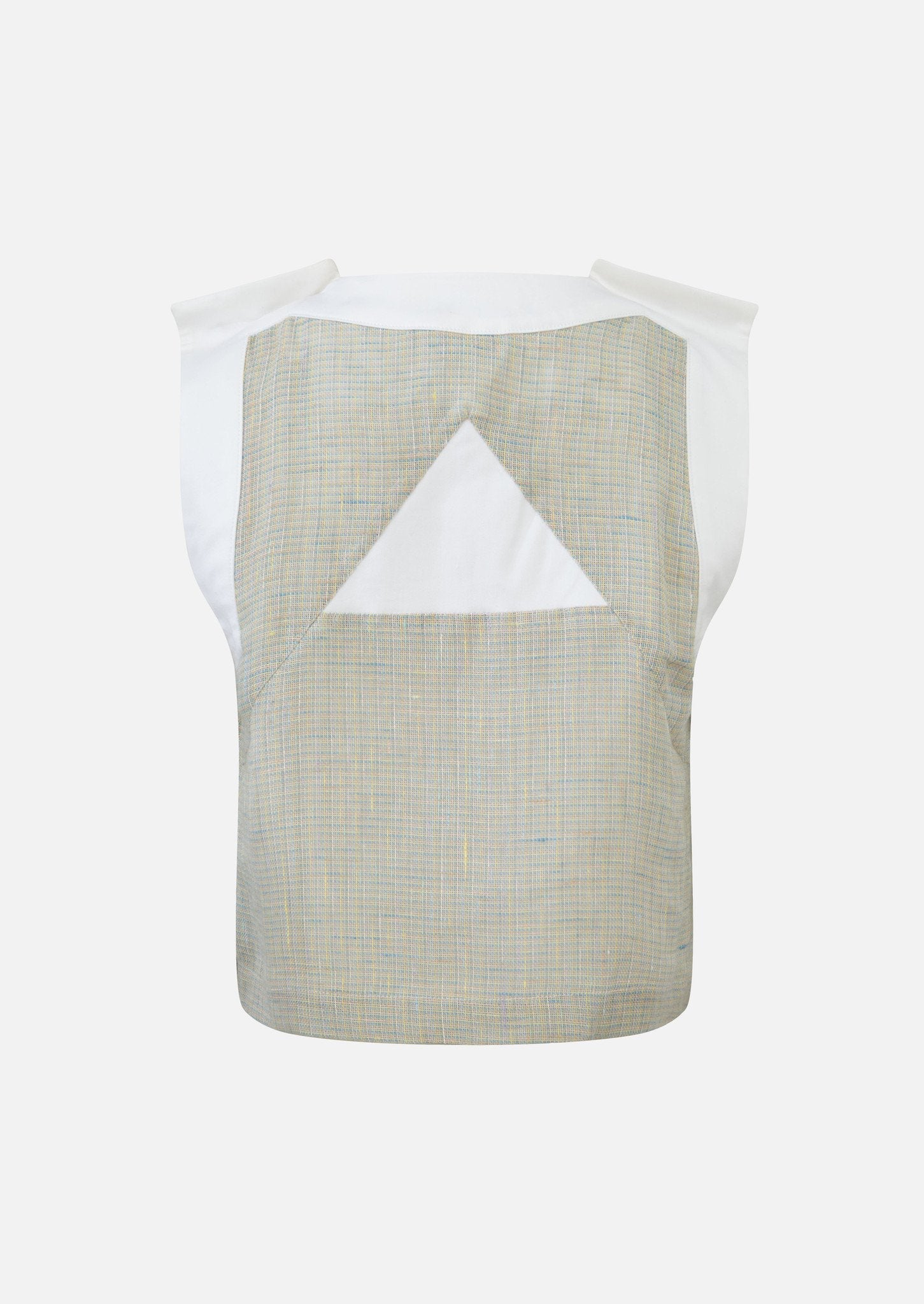 Owa Yurika Mako Girls Unisex Stripe Multi Top Cotton Linen