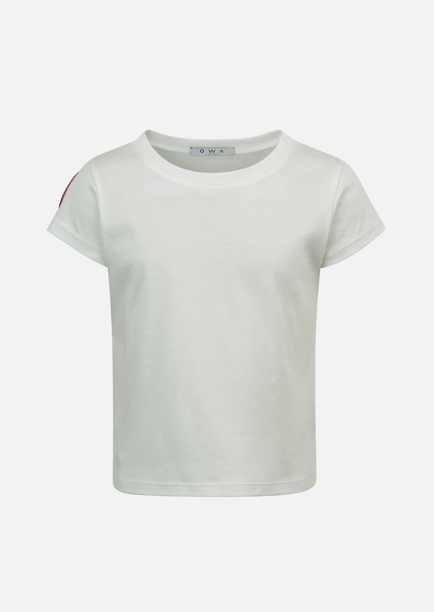 Owa Yurika Katone Cotton White T-shirt