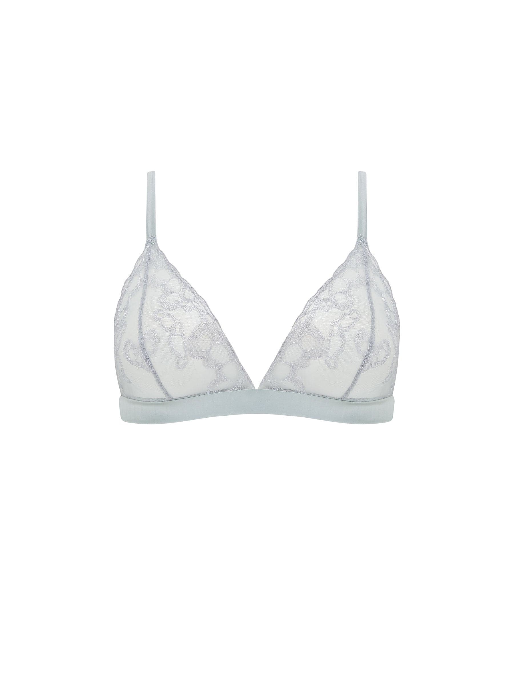 Front of Fleur of England boudoir bra from the Sigrid collection.