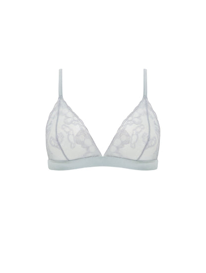 Front of Fleur of England boudoir bra from the Sigrid collection.