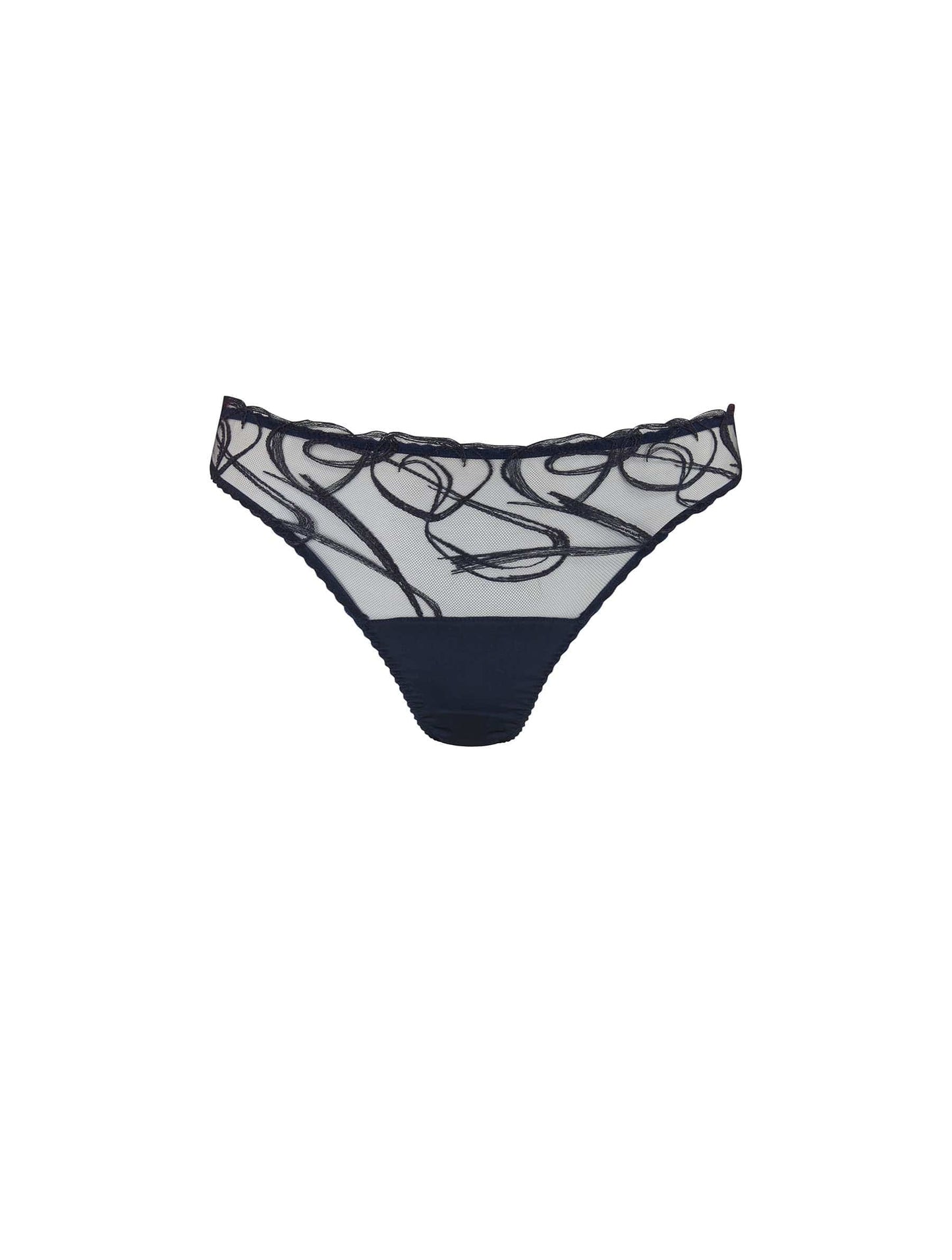 Fleur of England navy blue Fridar Embroidered Brief