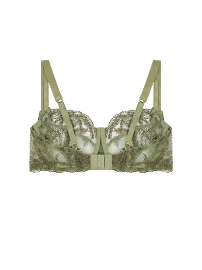 FleurOfEngland Arianna Green Balcony Bra
