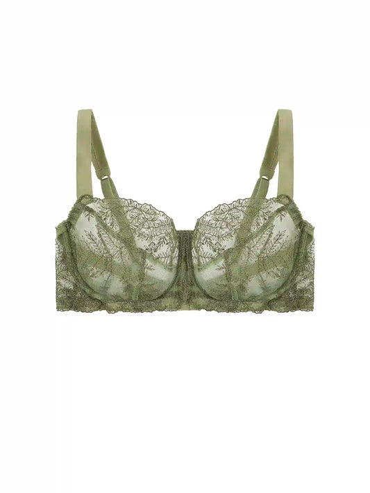 FleurOfEngland Arianna Green Balcony Bra