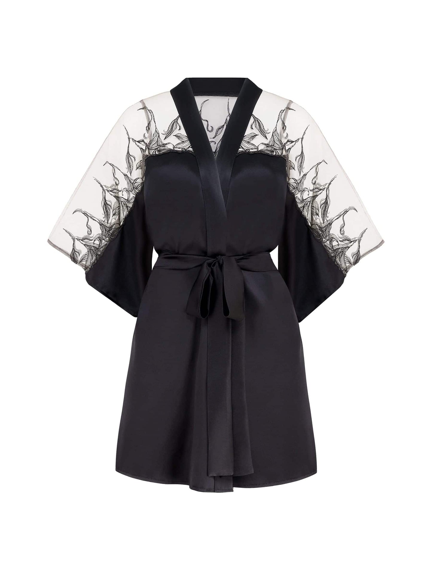 Fleur of England Luxury Lingerie Audrey Silk Robe