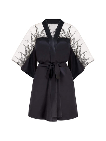 Fleur of England Luxury Lingerie Audrey Silk Robe