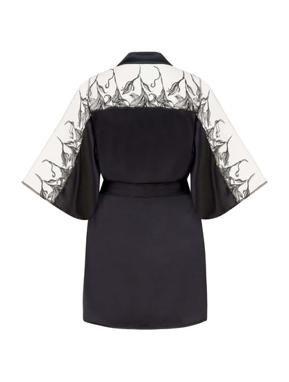 Fleur of England Luxury Lingerie Audrey Silk Robe