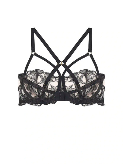 FleurOfEngland Audrey Strap Balcony Bra