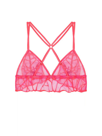 FleurOfEngland Cleo Embroidered Boudoir Bra