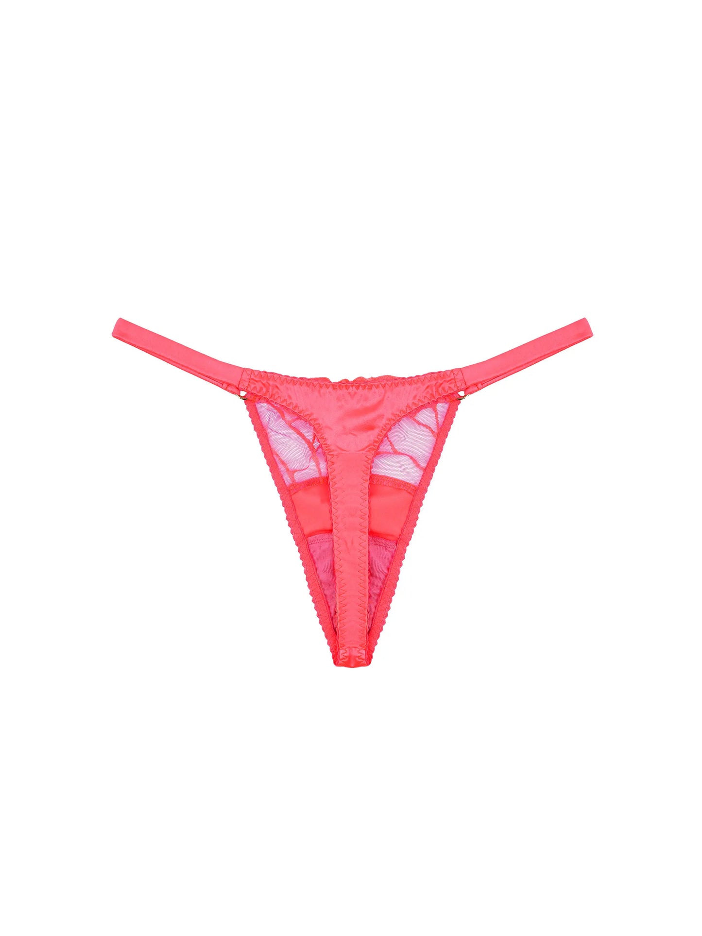 FleurOfEngland Cleo Silk Strap Thong