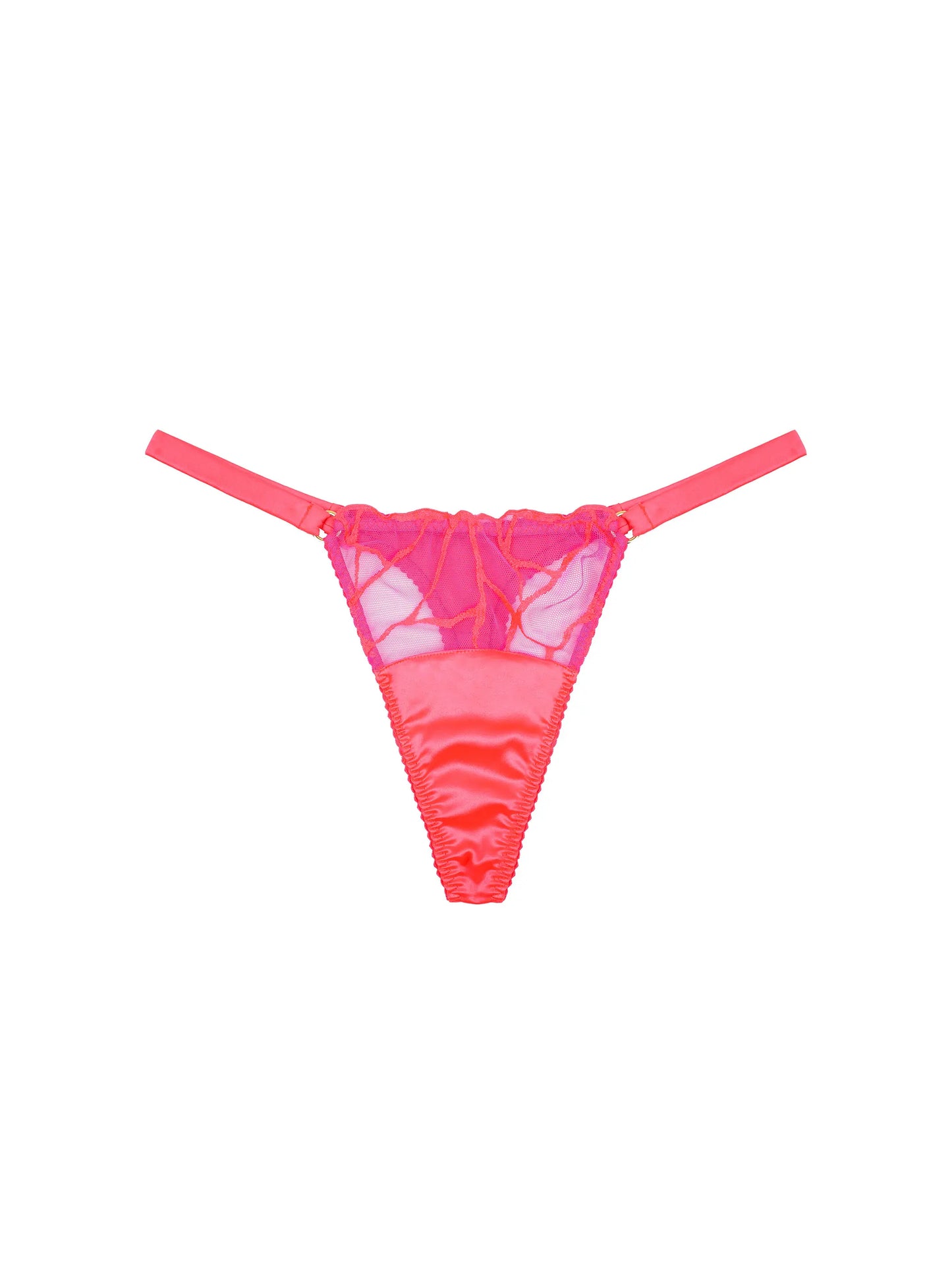 FleurOfEngland Cleo Silk Strap Thong