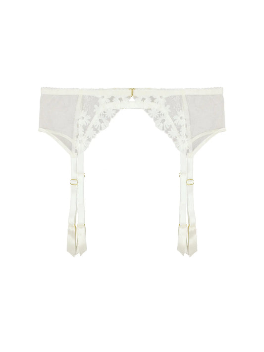 FleurOfEngland Daisy Ivory Suspender Belt