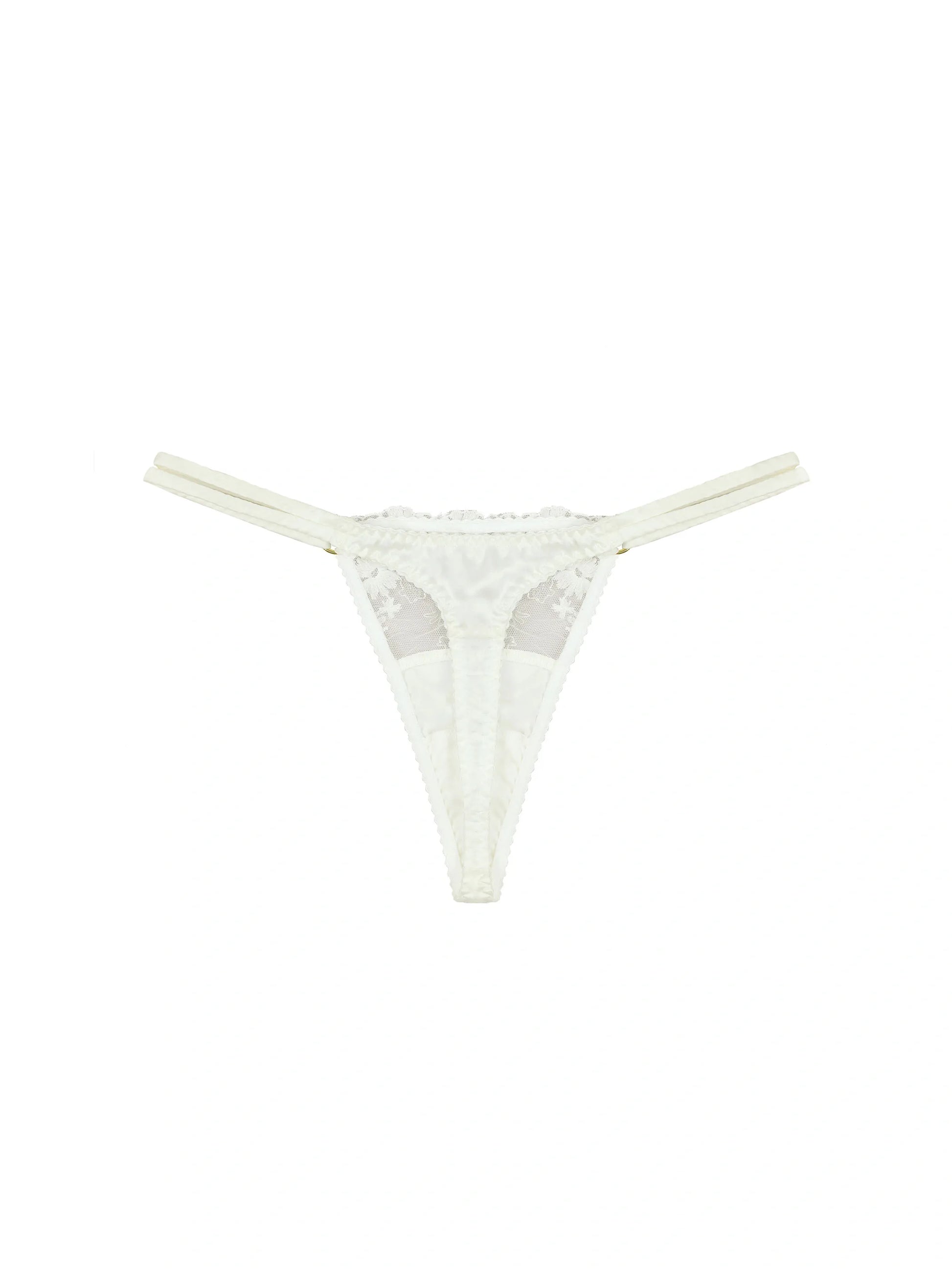 FleurOfEngland Daisy Silk Strap Thong