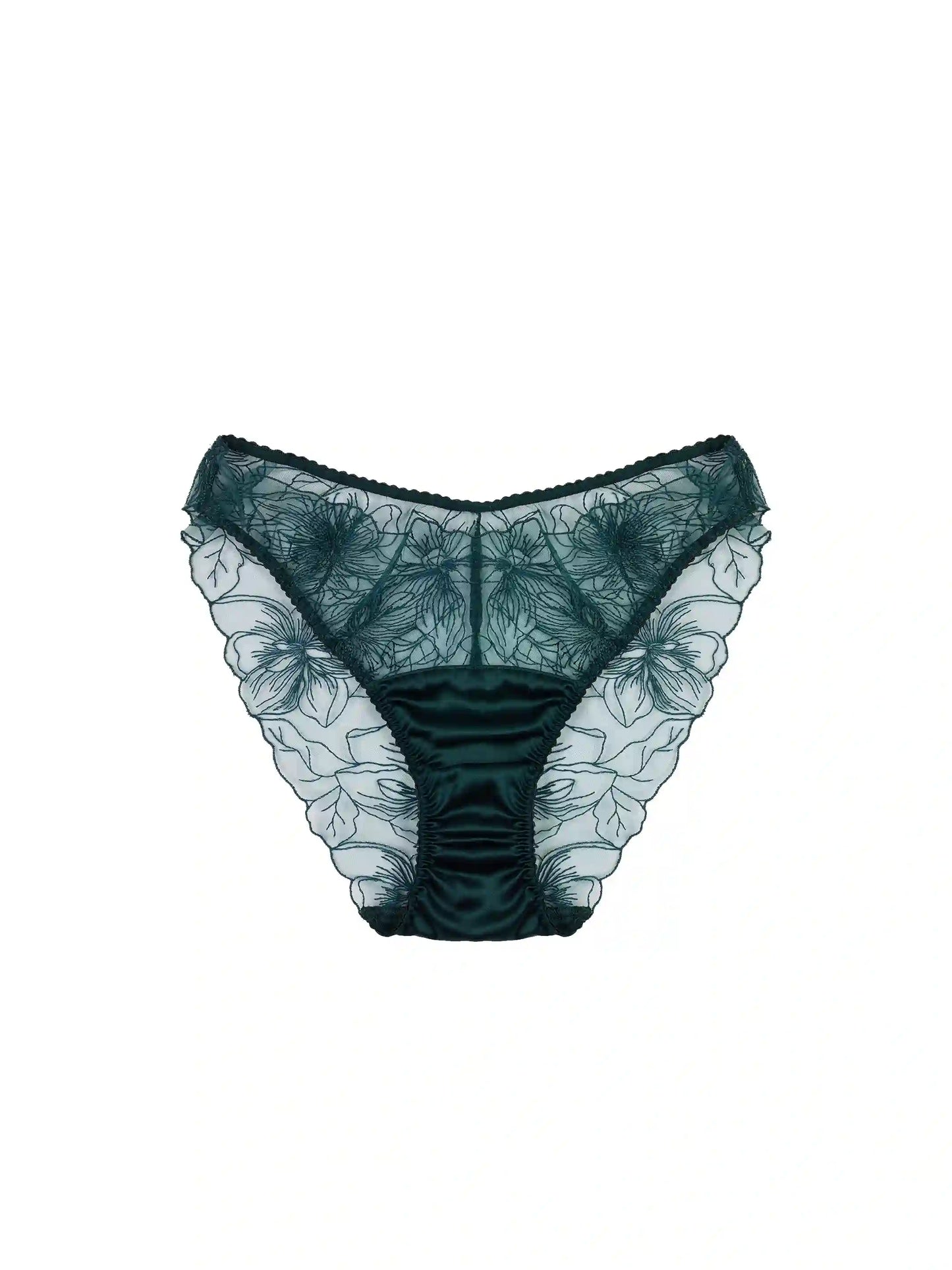 FleurOfEngland Eva Green Embroidered Brief