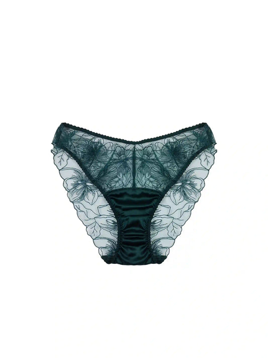 FleurOfEngland Eva Green Embroidered Brief