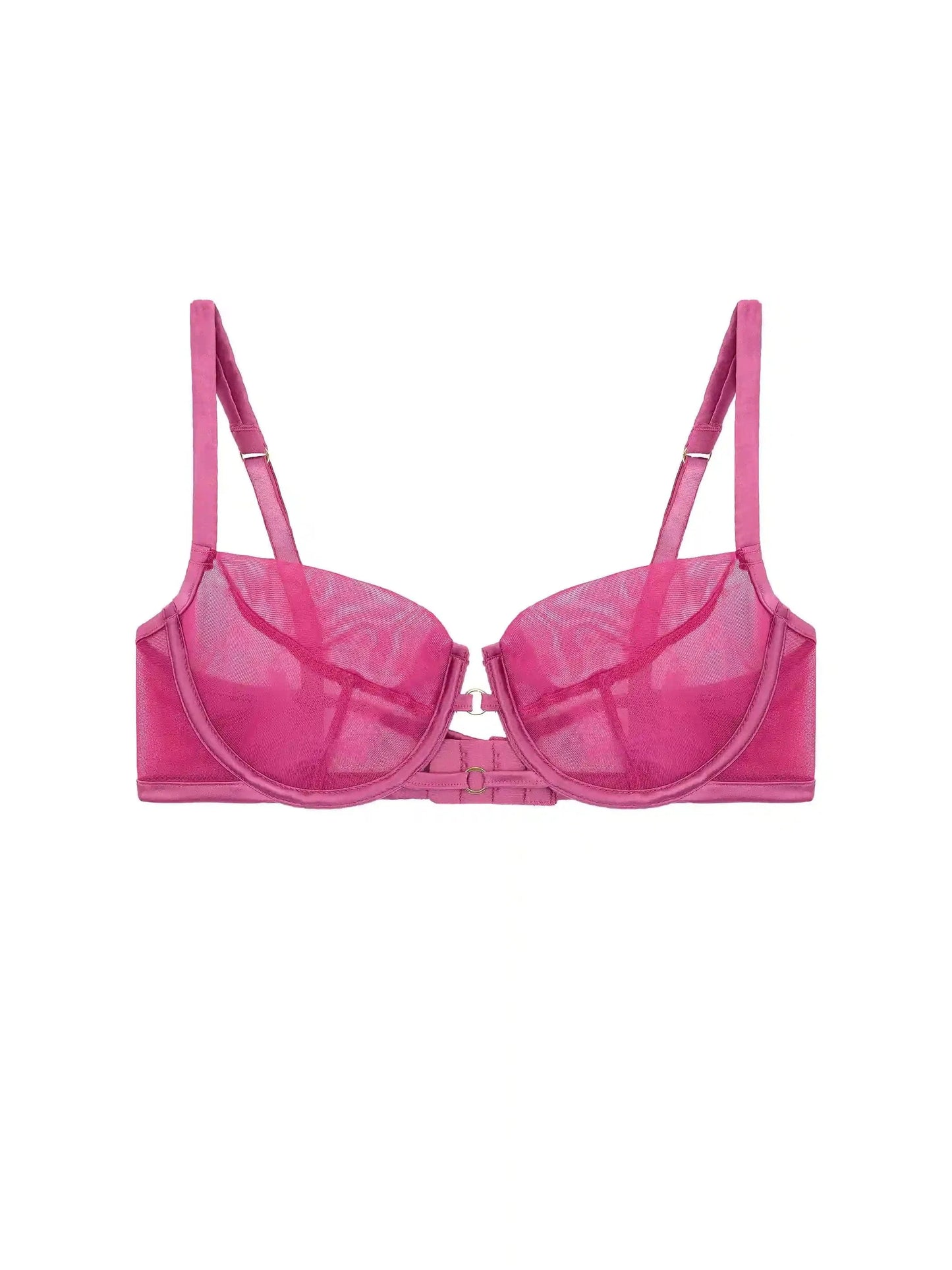 FleurOfEngland Lola Pink Demi Bra
