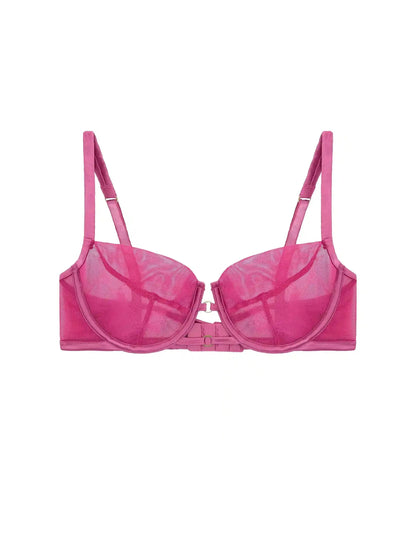 FleurOfEngland Lola Pink Demi Bra