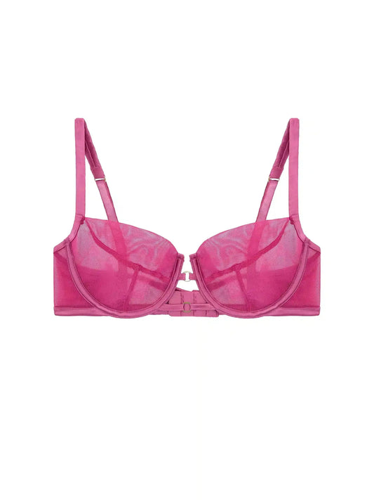 FleurOfEngland Lola Pink Demi Bra