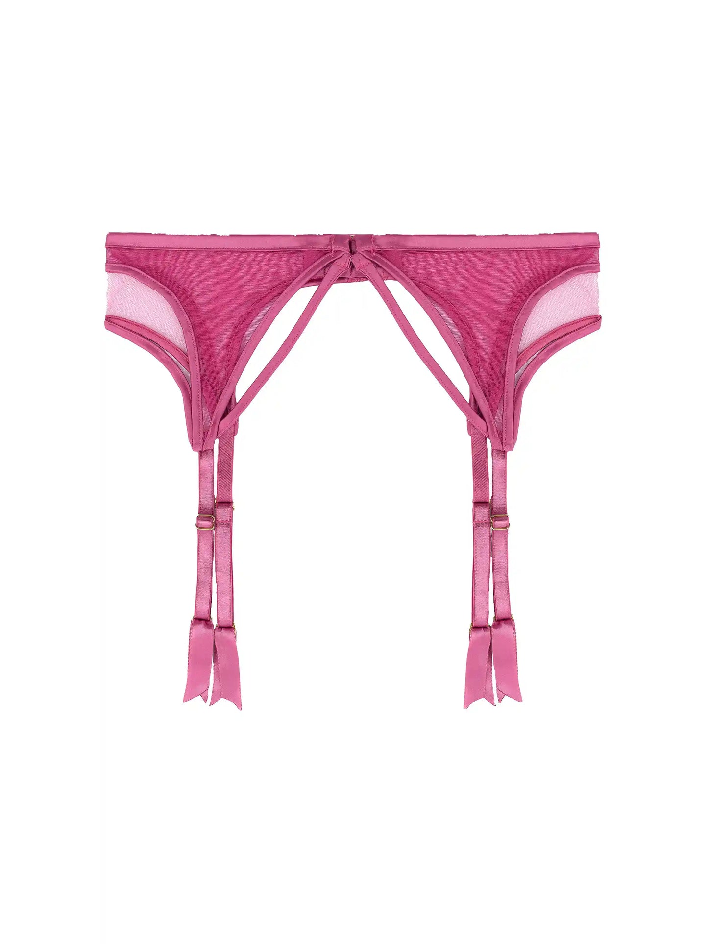 FleurOfEngland Lola Pink Suspender Belt