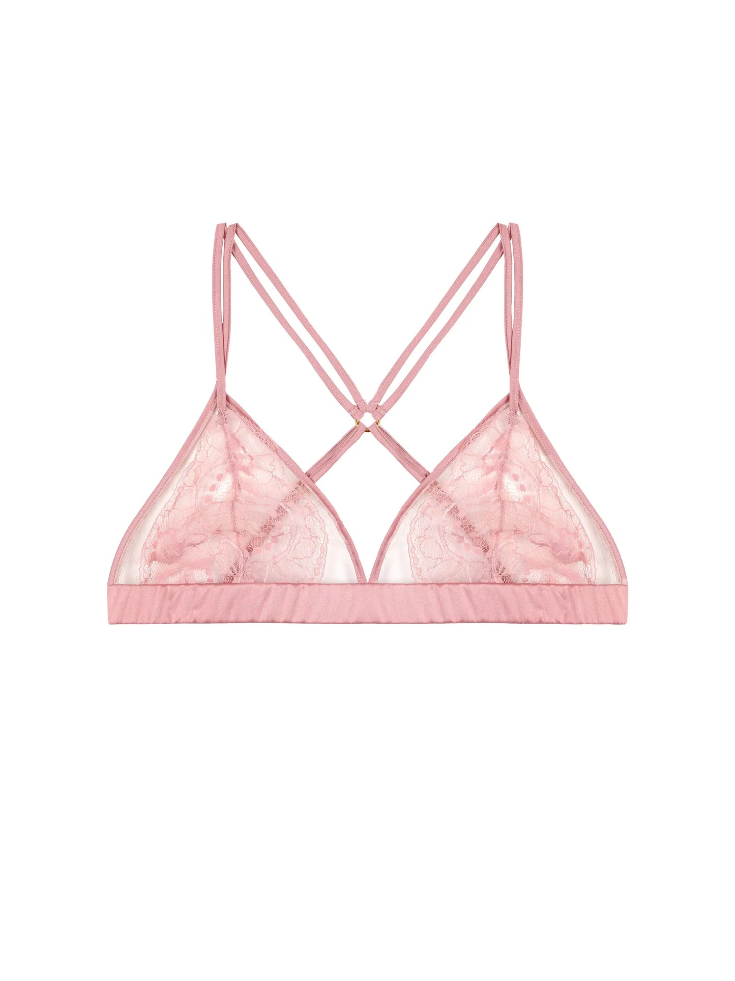 FleurOfEngland Lyla Pink Boudoir Bra