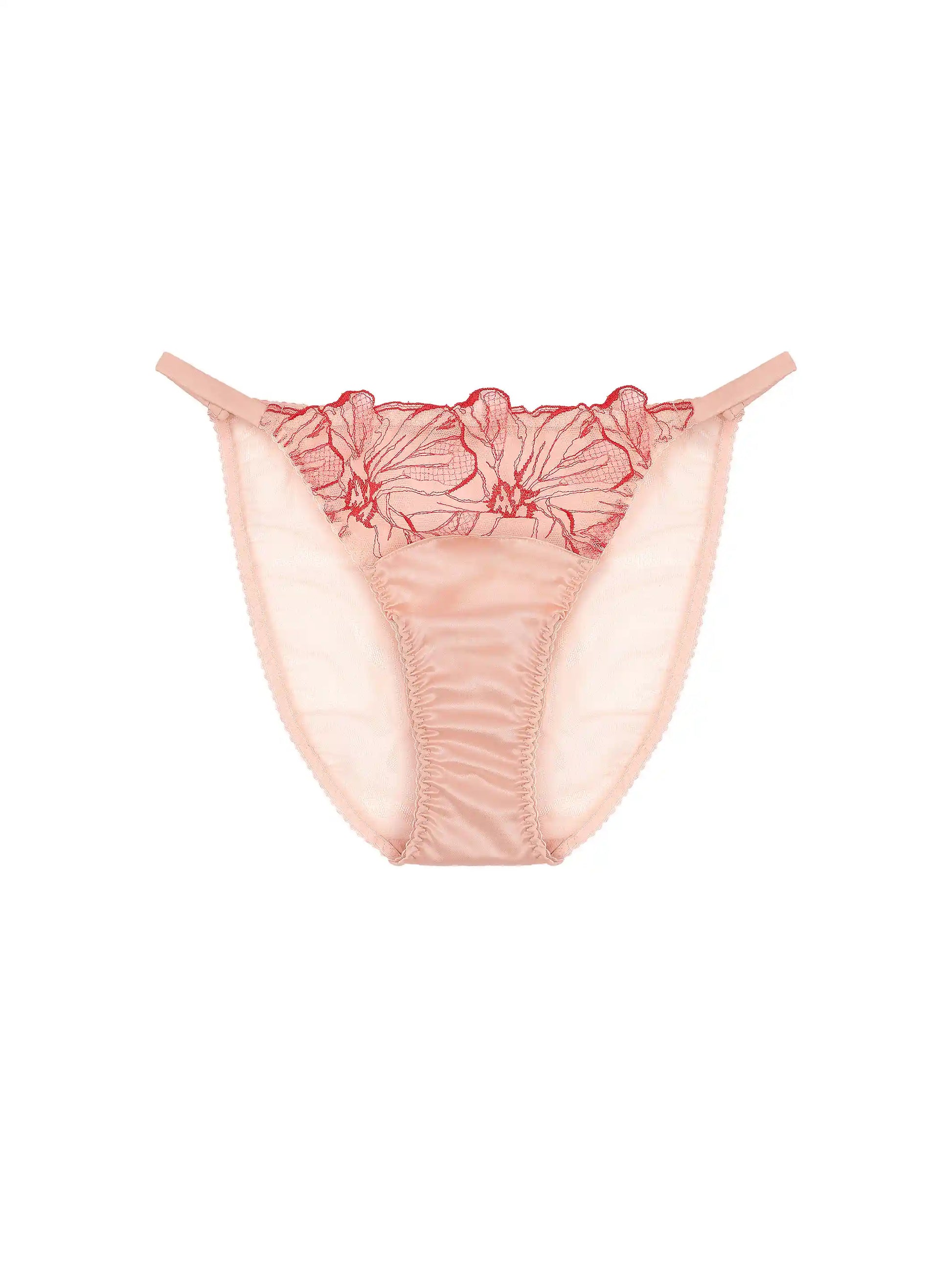 FleurOfEngland Rosa Embroidered Brief