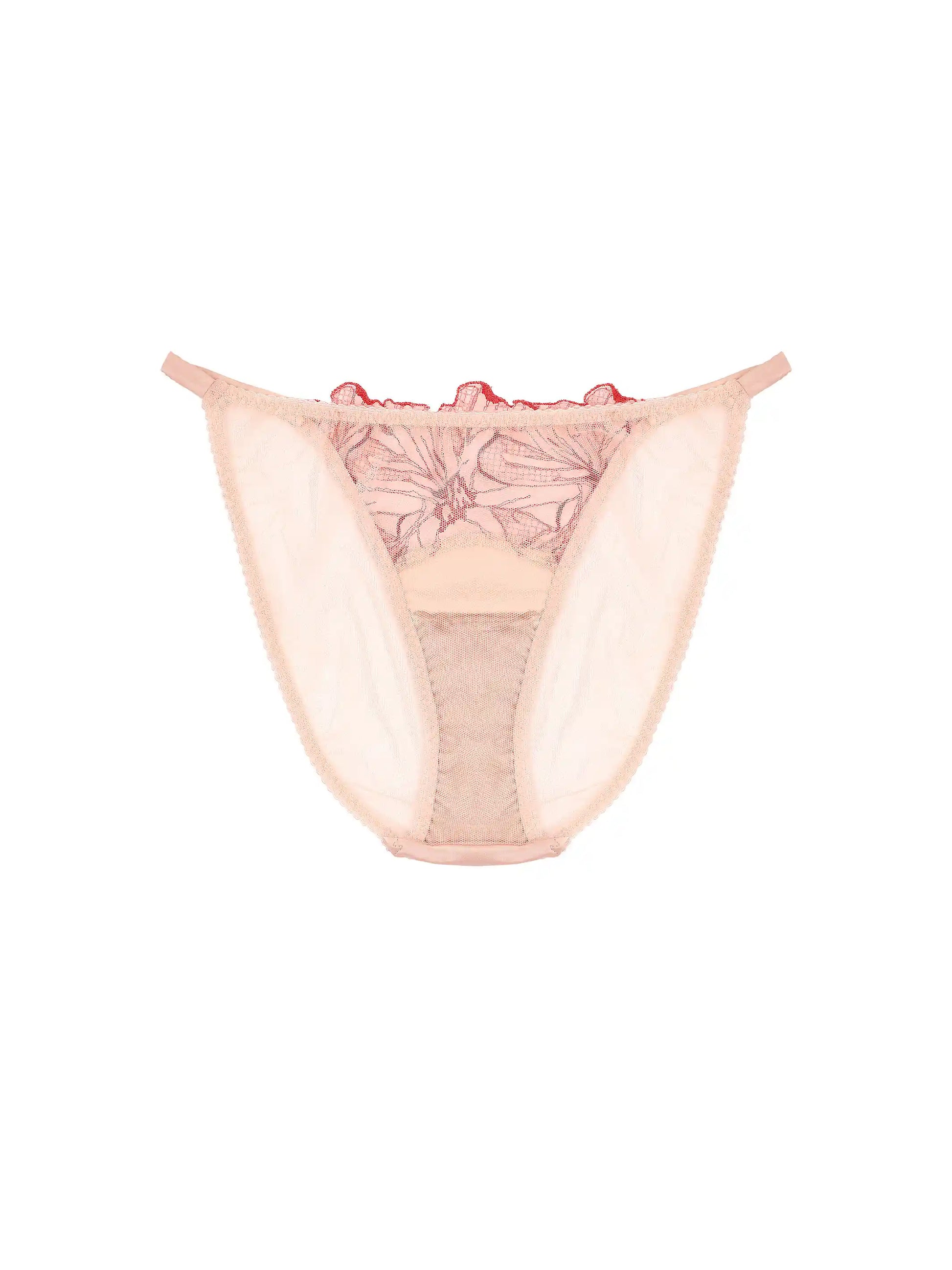 FleurOfEngland Rosa Embroidered Brief