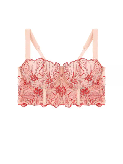 FleurOfEngland Rosa Longline Bra