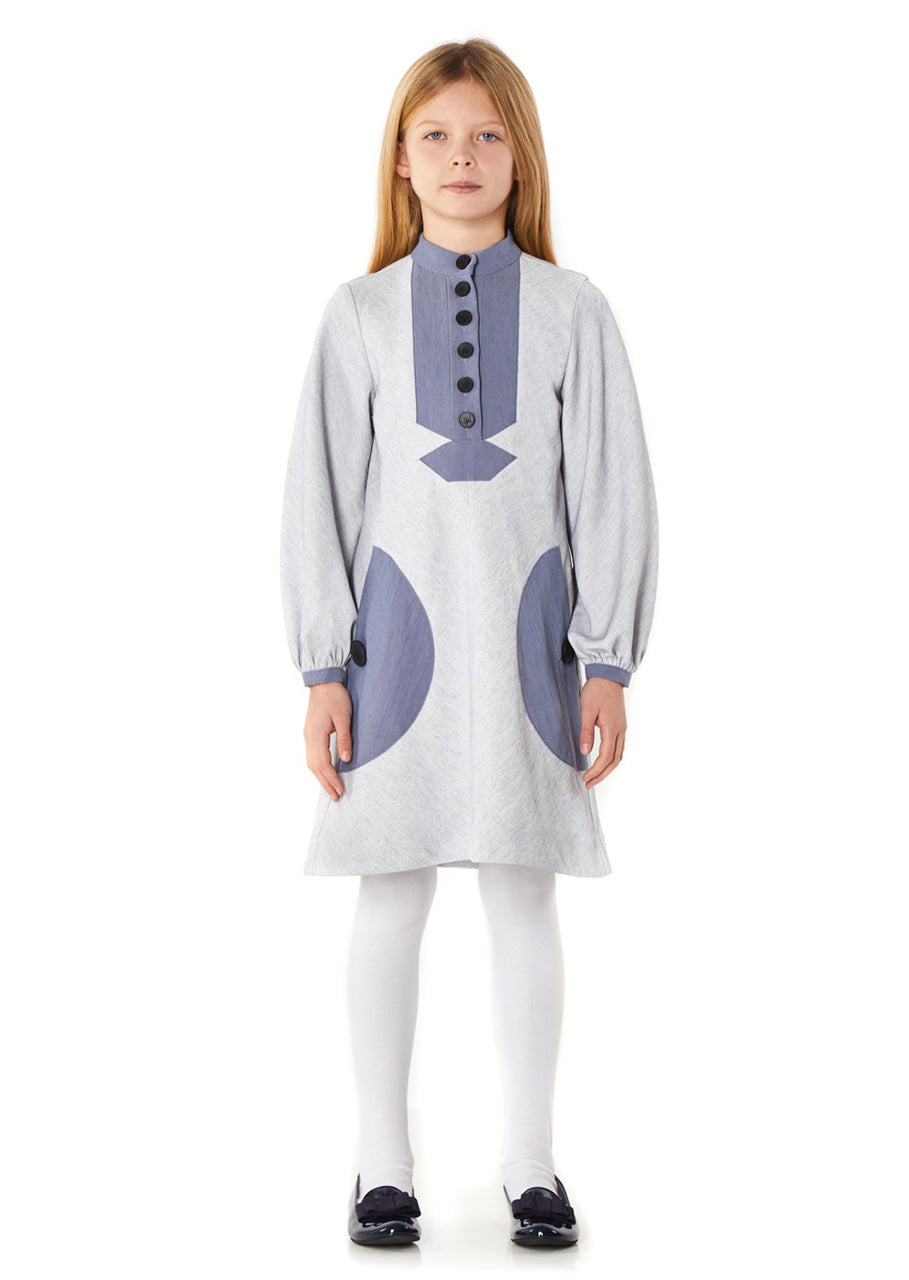 Owa Yurika Gigi Girls Denim Dress