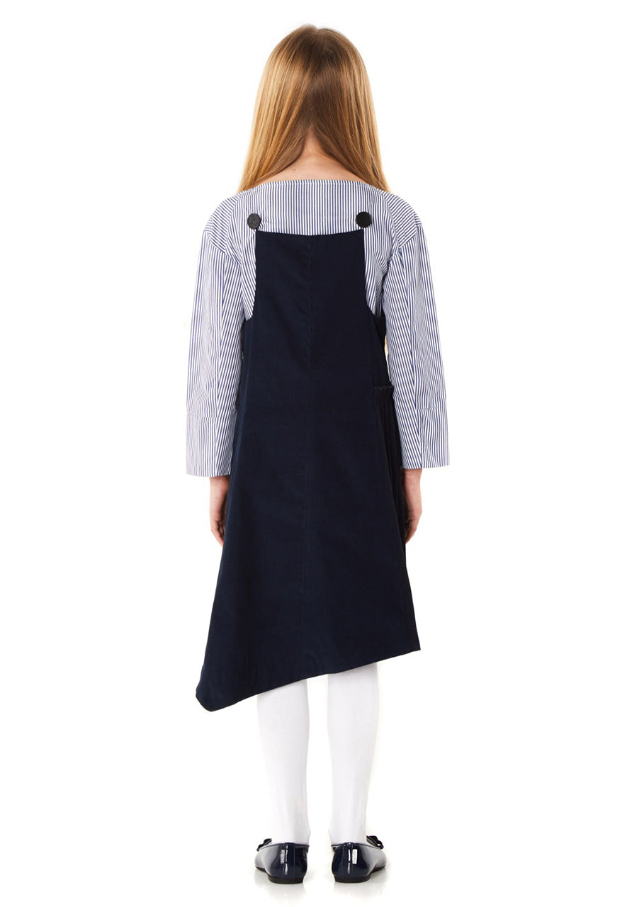 Owa Yurika Penelope Girls Navy Dress