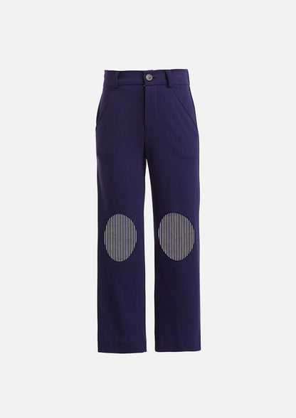 Owa Yurika Jackie girls navy trouser 