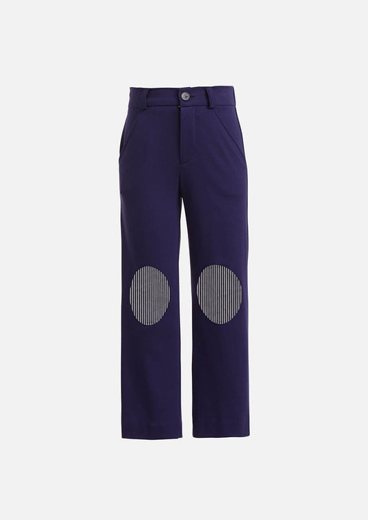 Owa Yurika Jackie girls navy trouser 