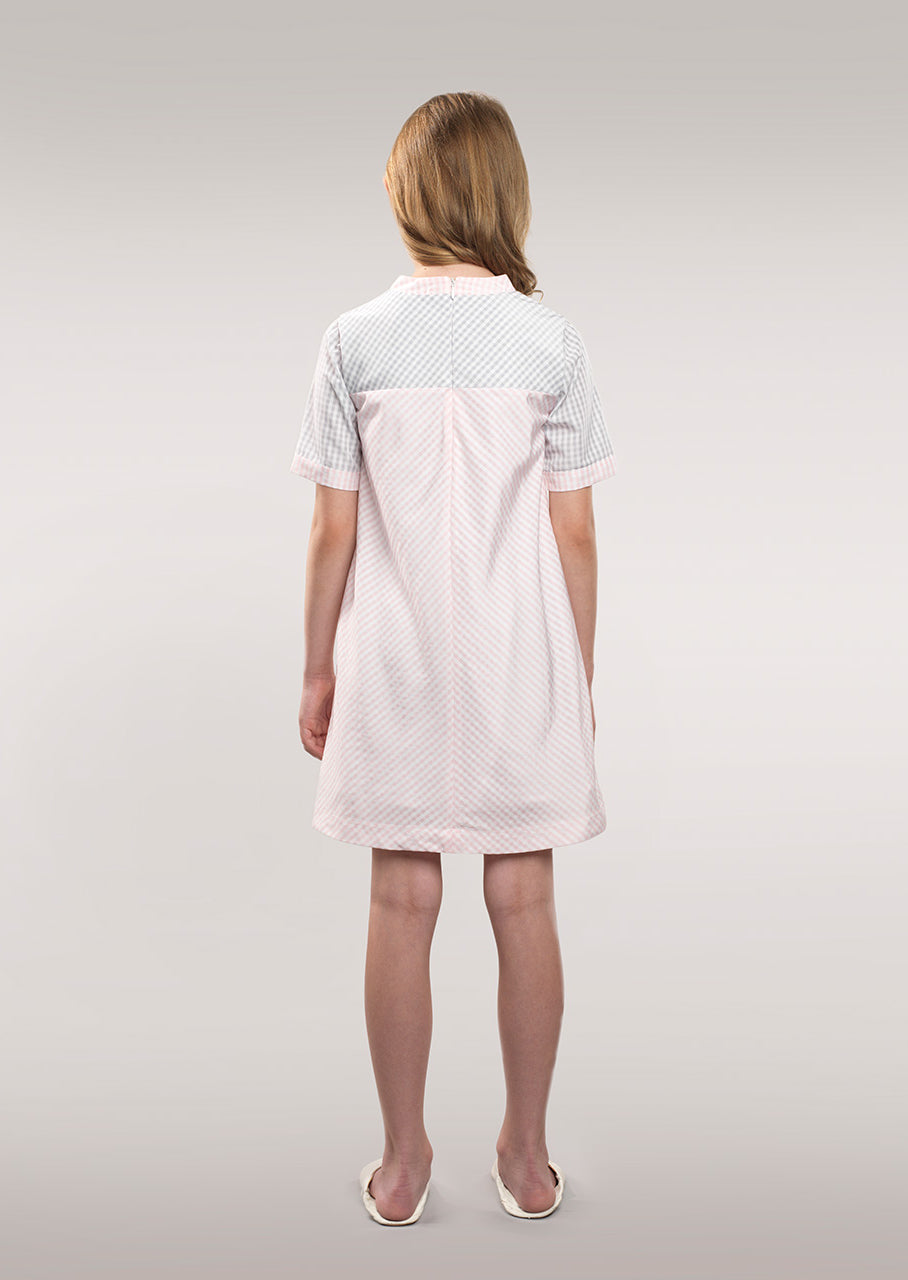 Owa Yurika Saida Girls Spring Summer Dress Pink